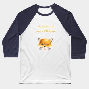 the quick brown fox Baseball T-Shirt